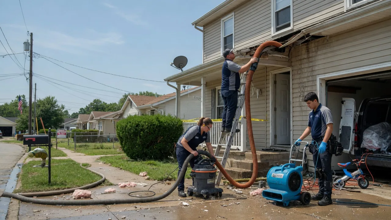 Water Damage Restoration in Kincaid, KS near me